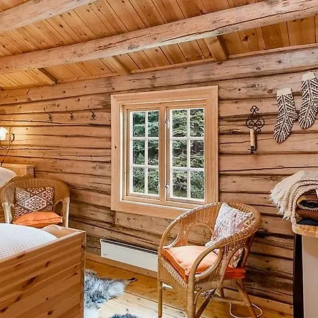 Historic Log By Rondane National Park * Laargard